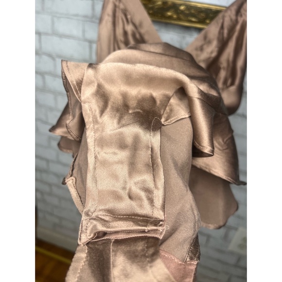 NWT Skims Silk Bronze Teddy Romper Lingerie - Picture 10 of 11